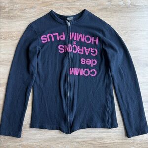Comme Des Garcon AW1999 Wool Zip Up